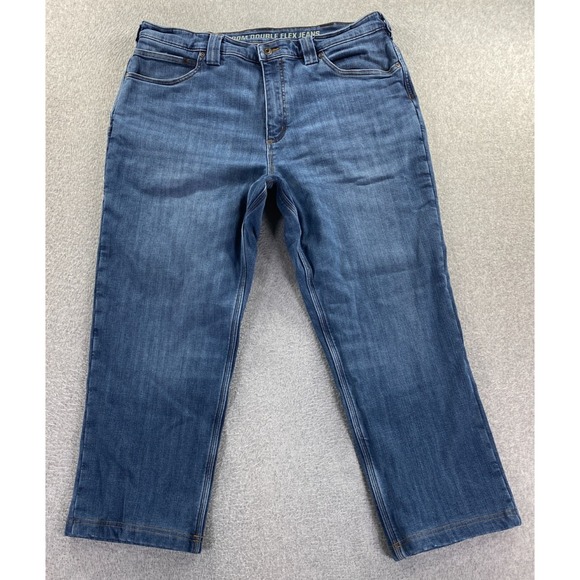 Duluth Pack Other - Duluth Ballroom Double Flex Men's‎ Jeans 38x30 Buffalo Plaid Flannel Lined Denim